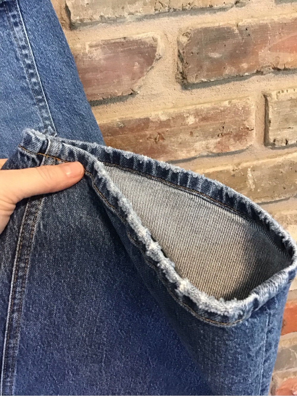 AYR Women's THE SECRET SAUCE High Rise Wide-Leg Denim GOOD MOOD Jeans 31 - Picture 6 of 8